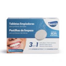 SENTI2 - Tablettes de nettoyage pour prothèses dentaires 30 unités