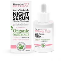 THE CONSCIOUS - RETINOL anti-wrinkle night serum organic pomegranate 30 ml