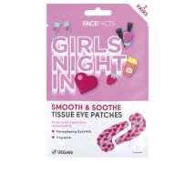 FACE FACTS - GIRLS NIGHT IN patchs oculaires en tissu 2 u