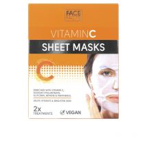 FACE FACTS - Masques en feuille VITAMINC 2 x 20 ml