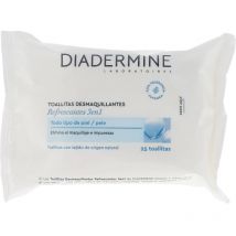DIADERMINE - LINGETTES DEMAQUILLANTES pour peaux normales à mixtes 25 u
