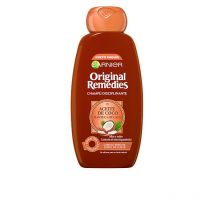 GARNIER - ORIGINAL REMEDIES champú aceite coco y cacao 300 ml