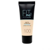 MAYBELLINE - FIT ME Foundation matte poreless 100-warm ivory
