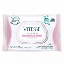 VITESSE - TRI-MINERAL PIEL SENSIBLE toallitas desmaquillantes 25 u