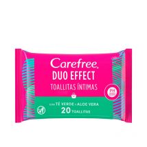 CAREFREE - Lingettes intimes ALOE VERA 20 u