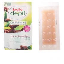 BYLY - DEPIL bandas corporales chocolate 12 u