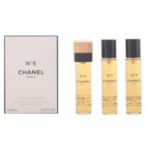 CHANEL - No 5 eau de toilette recharges vaporisateur de sac 3 x 20 ml