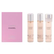 CHANEL - CHANCE eau de toilette vaporisateur twist spray 3 recharges 3 x 20 ml