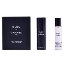 CHANEL - BLEU eau de parfum vaporisateur de voyage rechargeable 3 x 20 ml
