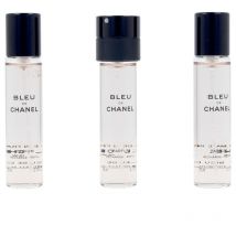 CHANEL - BLEU eau de parfum vaporisateur twist spray 3 refills x 20 ml