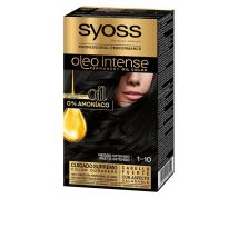SYOSS - OLEO INTENSE couleur de cheveux sans ammoniaque 1.10-noir intense 5 pcs