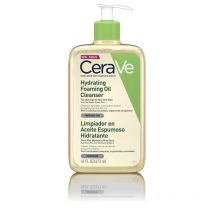 CERAVE - HUILE NETTOYANTE MOUSSANTE HYDRATANTE pour peaux normales à très sèches 473 ml