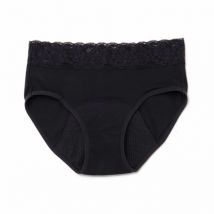 PLATANOMELÓN - KIWITAS ENCAJE braguitas menstruales negro L 1 u