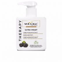 VOLTAGE COSMETICS - THERAPY ULTRA VIOLET cabellos blancos 2 en 1 champú-mascarilla 500 ml