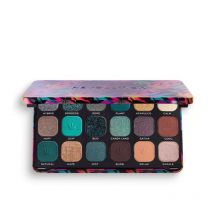 REVOLUTION MAKE UP - FOREVER FLAWLESS eyeshadow palette with cannabis sativa chilled