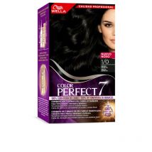 WELLA COLOR PERFECT 7 - WELLA COLOR PERFECT 7 100 cobertura de canas 1/0-negro infinito