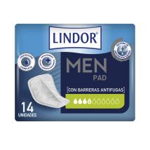 LINDOR - MEN PAD extra 4 drops 14 u