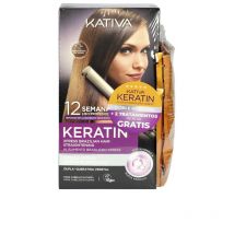 KATIVA - LOT DE LISSAGE BRÉSILIEN DOUBLE KERATINA EXPRESS 5 pcs