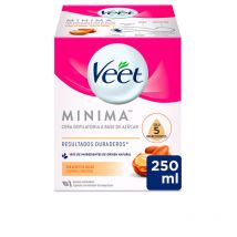 VEET - CIRE CHAUDE NATURELLE huile d'argan tous types de peaux 250 ml