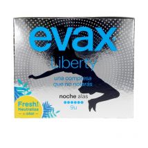 EVAX - LIBERTY compresas noche alas 9 u