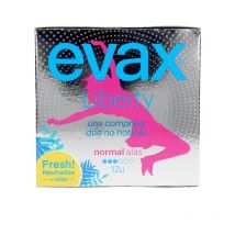 EVAX - LIBERTY compresas normal alas 12 u