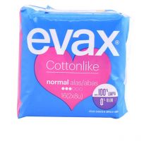 EVAX - COTTONLIKE compresas normal alas 16 u