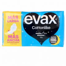 EVAX - COTTONLIKE compresas noche alas 18 u