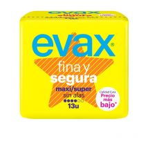 EVAX - FINA SEGURA compresas maxi 13 u