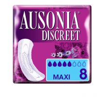 AUSONIA - DISCREET compresas incontinencia maxi 8 u