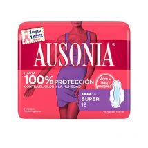 AUSONIA - AUSONIA compresas super alas 12 u