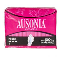 AUSONIA - AUSONIA compresas noche ultra 9 u