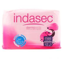 INDASEC - DERMOSEDA GOOD NIGHT compresa incontinencia maxi 12 u