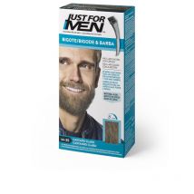 JUST FOR MEN - COLORANTE en gel bigote barba y patillas castaño claro 15 ml