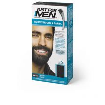 JUST FOR MEN - COLORANTE en gel bigote barba y patillas negro 15 ml