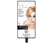 IROHA - PLATINUM peel-off glowing mask 4 uses
