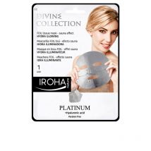 IROHA - PLATINUM tissue hydra-glowing face mask 1 use
