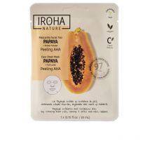 IROHA - PAPAYA PEELING Masque facial en tissu AHA 1 u