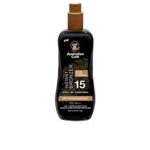 AUSTRALIAN GOLD - SUNSCREEN SPF15 spray gel with instant bronzer 100 ml