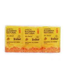 LIXONE - GLICERINA NATURAL jabón piel sensible 3 x 125 gr