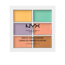 NYX PROFESSIONAL MAKE UP - CONCEAL CORRECT CONTOUR palette 6 x 1 5 gr