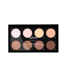 NYX PROFESSIONAL MAKE UP - HIGHLIGHT CONTOUR PRO palette 8 x 2 7 gr