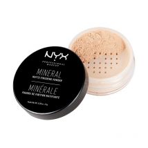 NYX PROFESSIONAL MAKE UP - MINERAL matte finishing powder light/medium
