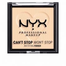 NYX PROFESSIONAL MAKE UP - CAN'T STOP WON'T STOP mattifying powder fair