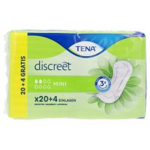 TENA LADY - DISCREET compresa incontinencia mini 24 u