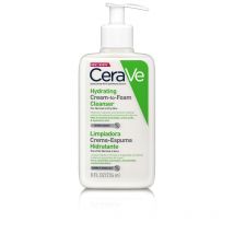 CERAVE - HYDRATING CREAM-TO-FOAM cleanser for normal to dry skin 236 ml