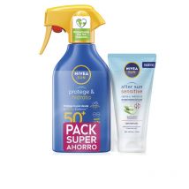 NIVEA - SUN PROTEGE HIDRATA PISTOLA SPF50 270 ML LOTE 2 pz