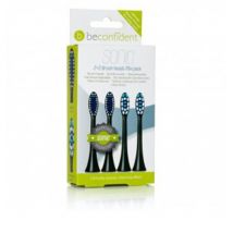 BECONFIDENT - SONIC TOOTHBRUSH HEADS REGULAR/WHITENING BLACK coffret 4 pz