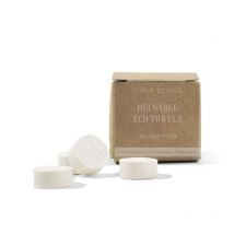 ALMA SECRET - Lingettes ECO-SERVIETTES RÉUTILISABLES compressées 15 u