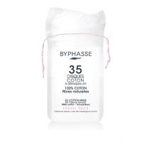 BYPHASSE - DISCOS ALGODÓN desmaquillante 35 u