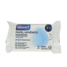 SALUSTAR - HIGIENE ANAL hemorroides y fisuras 100 natural 12 u